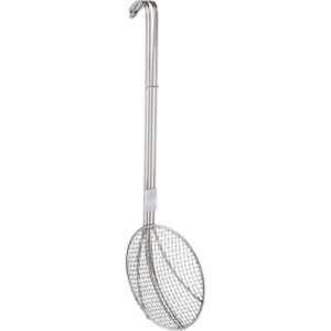 Stalgast Back-/Frittierlöffel aus Chromstahl, Ø 16 cm, Länge 47 cm