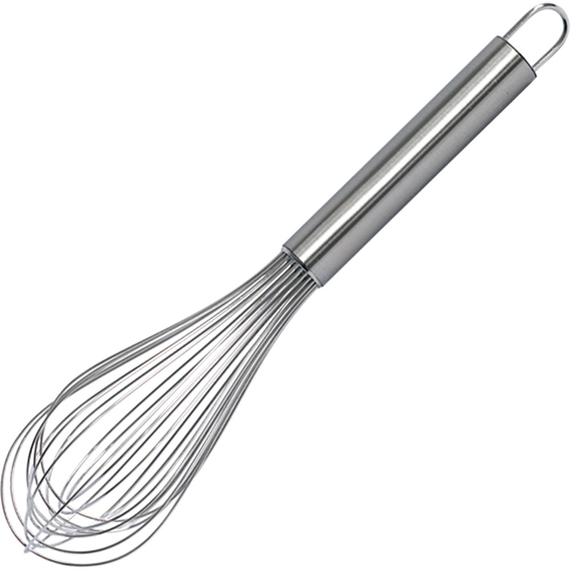 Edelstahl Schneebesen, 24 Drähte, Länge 40 cm Edelstahl Schneebesen, 24 Drähte, Länge 40 cm