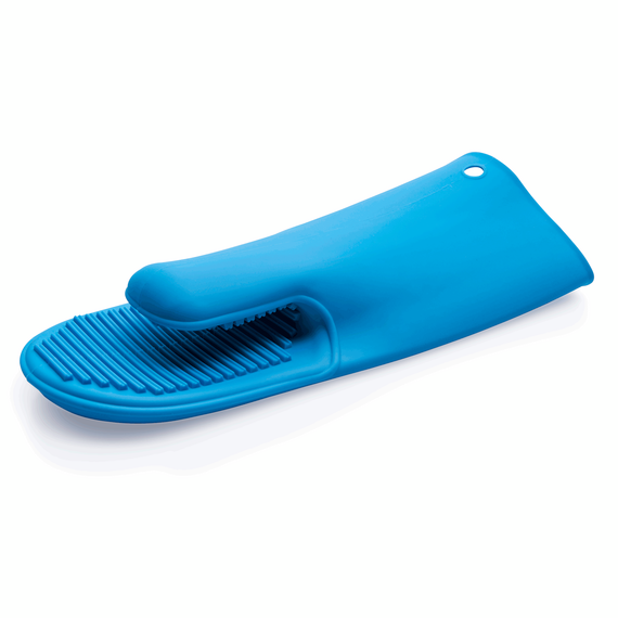 Was Germany Küchenhandschuh, 29 cm, blau, Silikon Was Germany Küchenhandschuh, 29 cm, blau, Silikon