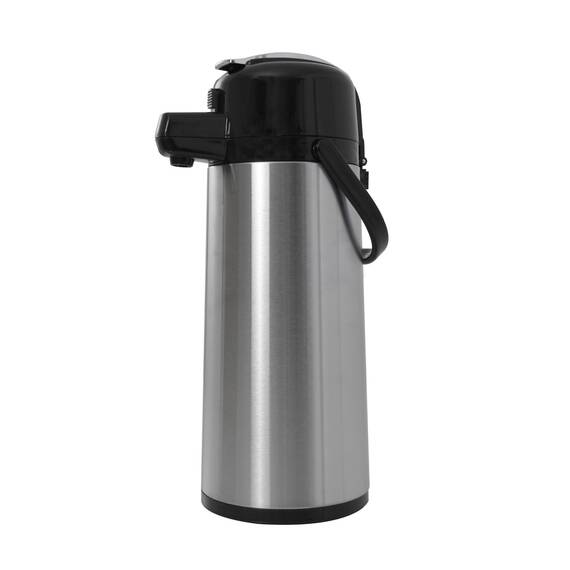 SARO Edelstahl Isolierpumpkanne SARO Edelstahl Isolierpumpkanne