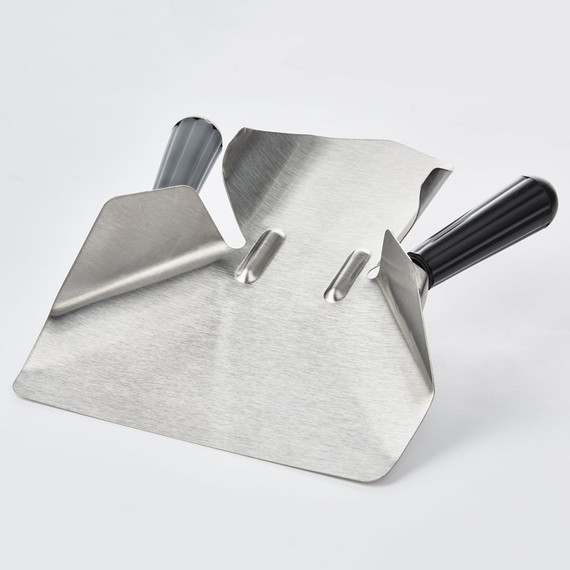 Edelstahl Pommesschaufel, Länge 23 cm Edelstahl Pommesschaufel, Länge 23 cm