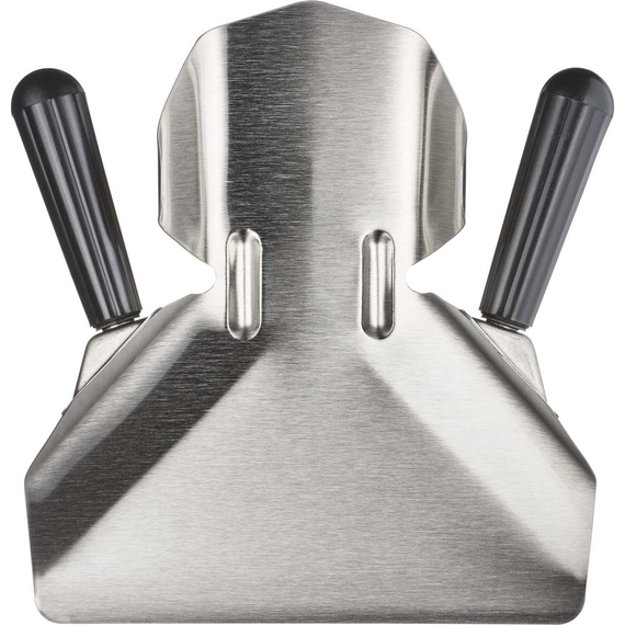 Edelstahl Pommesschaufel, Länge 23 cm 1 Edelstahl Pommesschaufel, Länge 23 cm