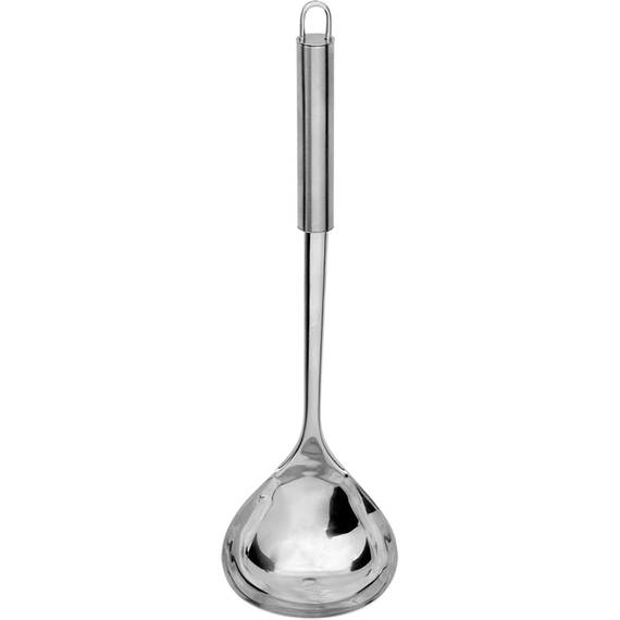 Schöpfkelle, runder Griff, Ø 8,5 cm, Länge 31 cm Schöpfkelle, runder Griff, Ø 8,5 cm, Länge 31 cm