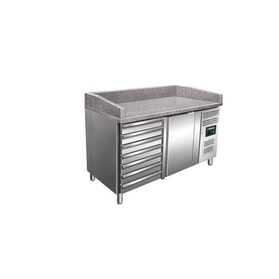 SARO Pizzatisch mit Schubladen MARGA PZ 1610 TN 1 SARO Pizzatisch mit Schubladen MARGA PZ 1610 TN