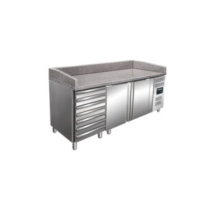 SARO Pizzatisch mit Schubladen MARGA PZ 2610 TN