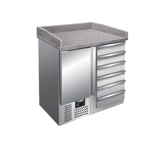 SARO Pizzatisch mit Schubladen PZ 4001 1 SARO Pizzatisch mit Schubladen PZ 4001