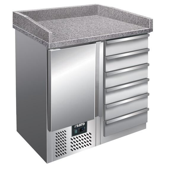 SARO Pizzatisch mit Schubladen PZ 4001 SARO Pizzatisch mit Schubladen PZ 4001