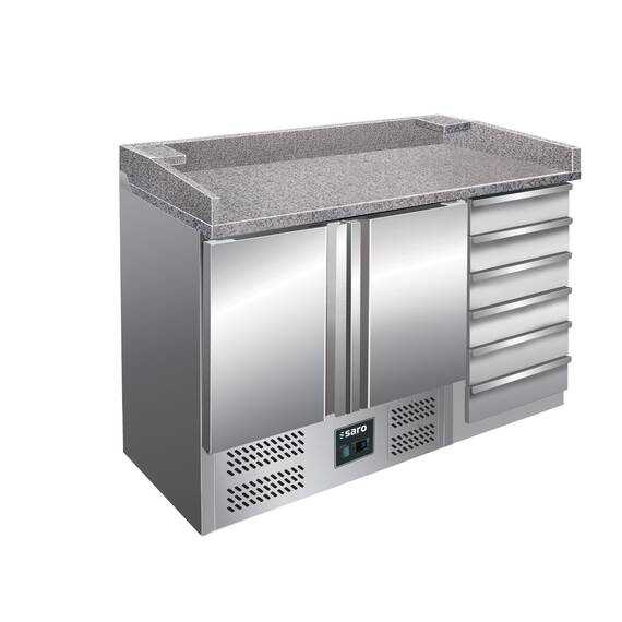 SARO Pizzatisch mit Schubladen PZ 9001 SARO Pizzatisch mit Schubladen PZ 9001