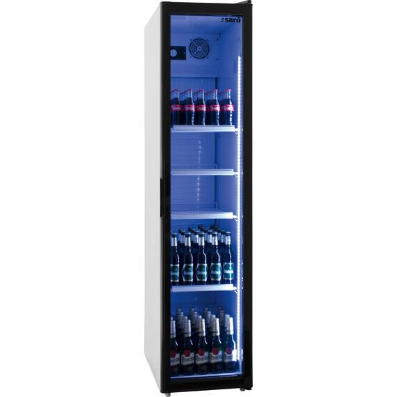 SARO Kühlschrank mit 1 Glastür - schmal Modell SK 301 SARO Kühlschrank mit 1 Glastür - schmal Modell SK 301