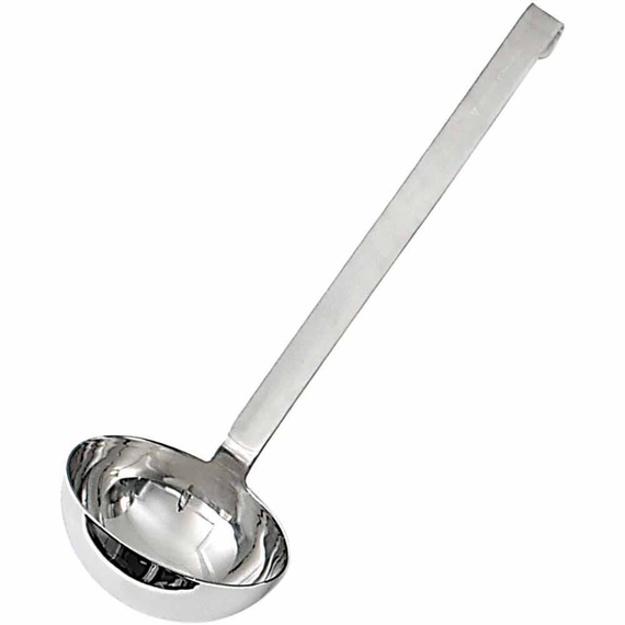 Monoblock Schöpfkelle, Ø 100 mm, 0,25 Liter, Länge 38 cm Monoblock Schöpfkelle, Ø 100 mm, 0,25 Liter, Länge 38 cm
