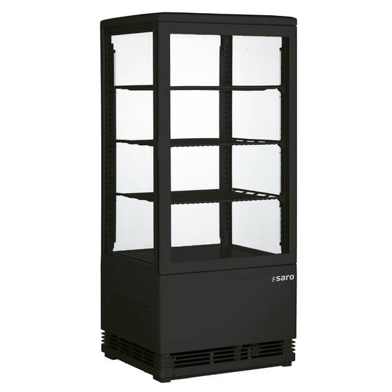 SARO Kühlvitrine SC 80 schwarz SARO Kühlvitrine SC 80 schwarz