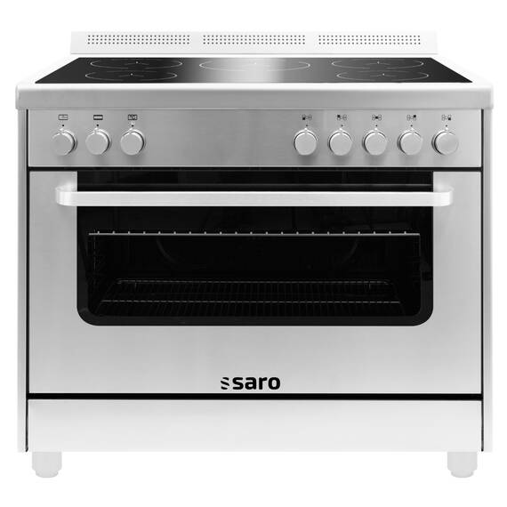 SARO Induktionsherd +Elektrobackofen TS95IND61X silber SARO Induktionsherd +Elektrobackofen TS95IND61X silber