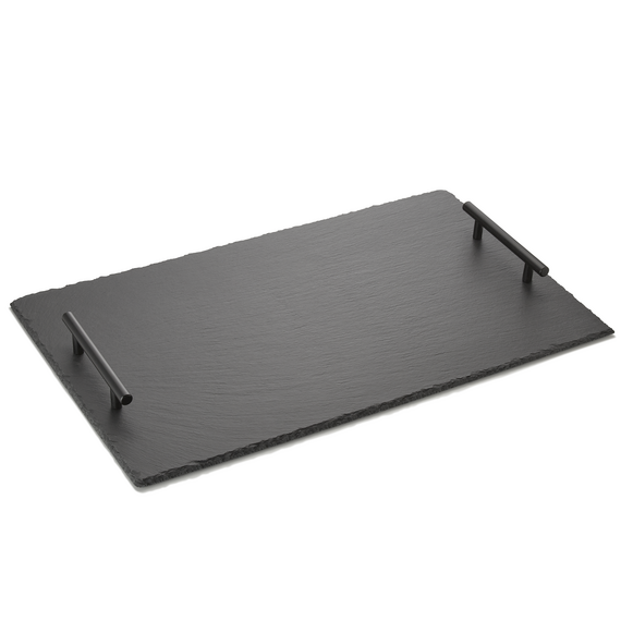 Was Germany GN Naturschieferplatte mit Griffen 1/1 SLATE LINE, Naturschiefer Was Germany GN Naturschieferplatte mit Griffen 1/1 SLATE LINE, Naturschiefer