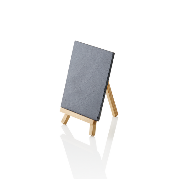 Was Germany Naturschiefertafel SLATE LINE, 12,5 x 10 cm, Naturschiefer, Holz Was Germany Naturschiefertafel SLATE LINE, 12,5 x 10 cm, Naturschiefer, Holz