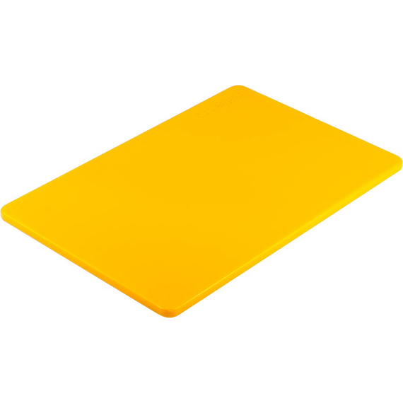 Schneidbrett, HACCP, Farbe gelb, 450 x 300 x 13 mm (BxTxH) Schneidbrett, HACCP, Farbe gelb, 450 x 300 x 13 mm (BxTxH)