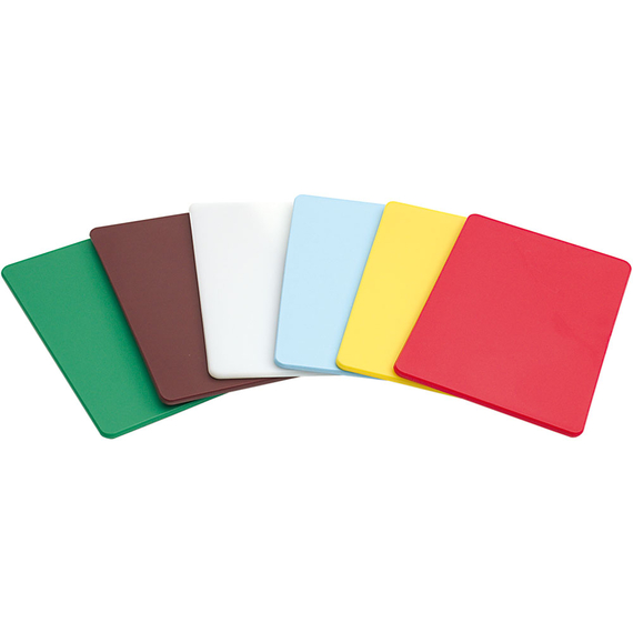 Schneidbrett, HACCP, Farbe braun, 450 x 300 x 13 mm (BxTxH) Schneidbrett, HACCP, Farbe braun, 450 x 300 x 13 mm (BxTxH)