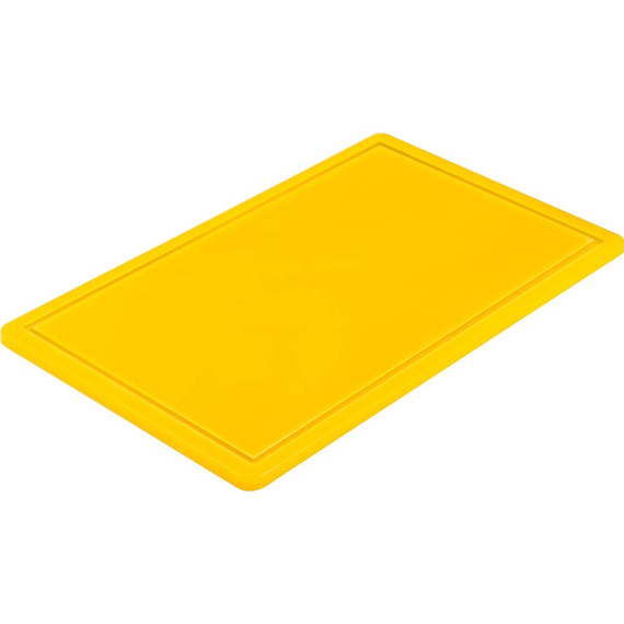 Schneidbrett, HACCP, Farbe gelb, GN1/1, Stärke 15 mm Schneidbrett, HACCP, Farbe gelb, GN1/1, Stärke 15 mm