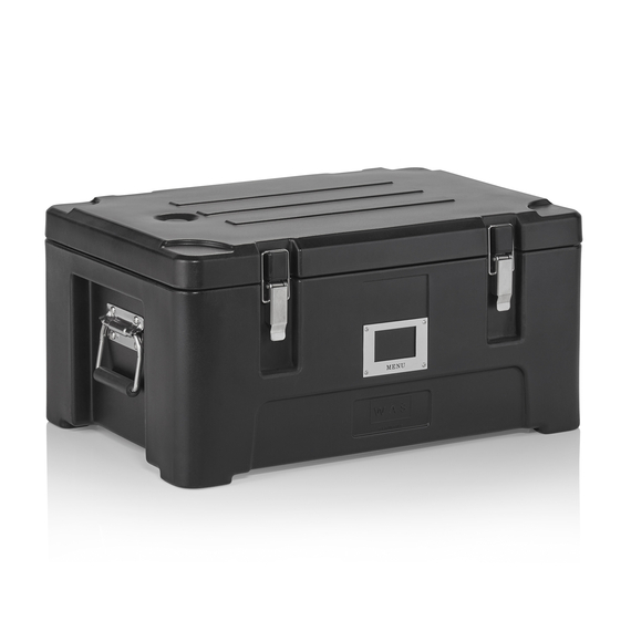 Was Germany GN Thermotransportbehälter 1/1, 63 x 43 x 31 cm, schwarz, Polyethylen, Polyurethan Was Germany GN Thermotransportbehälter 1/1, 63 x 43 x 31 cm, schwarz, Polyethylen, Polyurethan