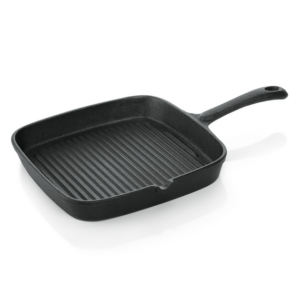 Was Germany Grillpfanne, 22 x 22 x 3,5 cm, Gusseisen