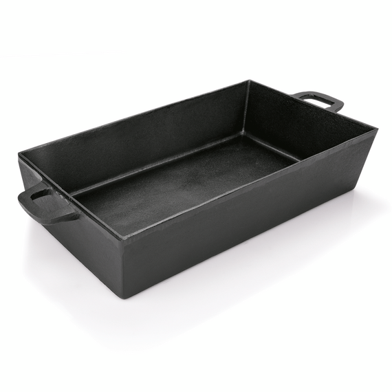 Was Germany Bräter mit 2 angegossenen Seitengriffen, 53 x 32,5 x 15 cm, Gusseisen Was Germany Bräter mit 2 angegossenen Seitengriffen, 53 x 32,5 x 15 cm, Gusseisen