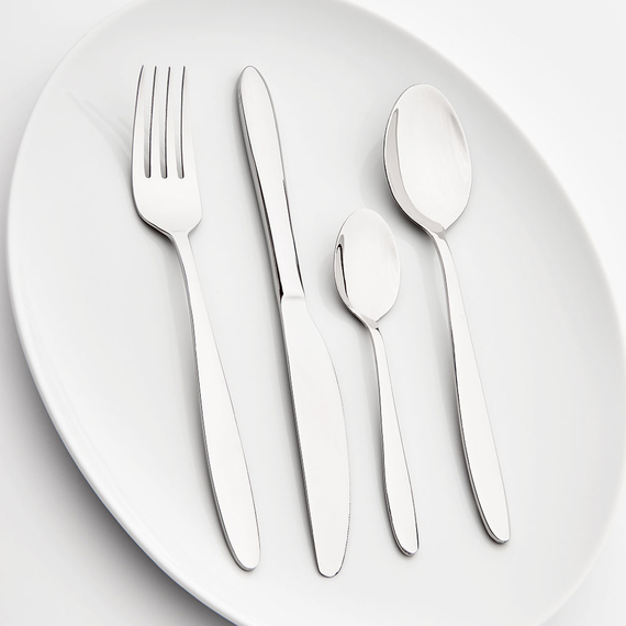 Menülöffel, Stalgast, Besteckserie Segura, Edelstahl 2 Menülöffel, Stalgast, Besteckserie Segura, Edelstahl