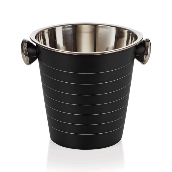 Essentials Wein-/Sektkühler, Ø 21,5 cm, Höhe 20 cm, schwarz, Chromnickelstahl, PVD Beschichtung Essentials Wein-/Sektkühler, Ø 21,5 cm, Höhe 20 cm, schwarz, Chromnickelstahl, PVD Beschichtung