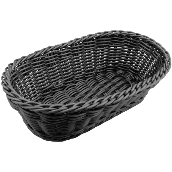 Buffetkorb, Polypropylen, schwarz, 230x115x75 mm (BxTxH) Buffetkorb, Polypropylen, schwarz, 230x115x75 mm (BxTxH)