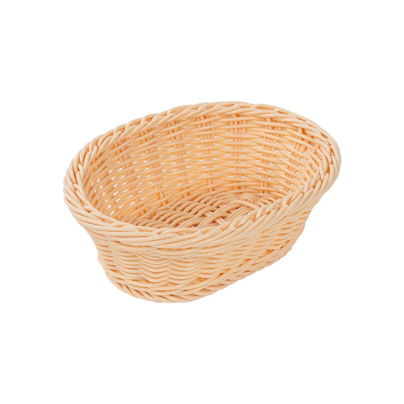 Brot- und Obstkorb oval, stabiles Geflecht, Polypropylen, 235 x 150 x 70 mm (BxTxH) Brot- und Obstkorb oval, stabiles Geflecht, Polypropylen, 235 x 150 x 70 mm (BxTxH)