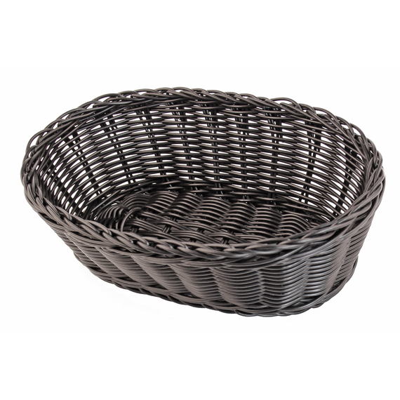 Stalgast Brotkorb oval, schwarz, 225x180 mm (BxT) Stalgast Brotkorb oval, schwarz, 225x180 mm (BxT)