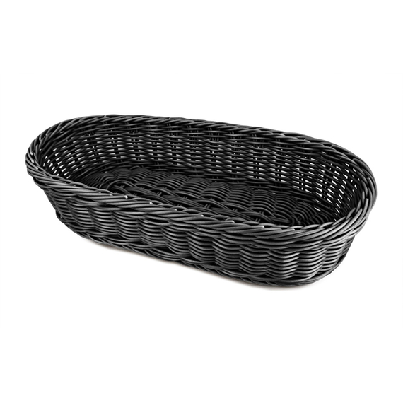 Stalgast Brotkorb länglich, schwarz, 380x165 mm (BxT) Stalgast Brotkorb länglich, schwarz, 380x165 mm (BxT)