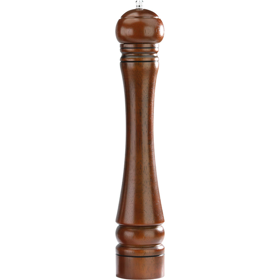 Salz- und Pfeffermühle, Holz, dunkelbraun, Edelstahlmahlwerk, H. 365 mm Salz- und Pfeffermühle, Holz, dunkelbraun, Edelstahlmahlwerk, H. 365 mm