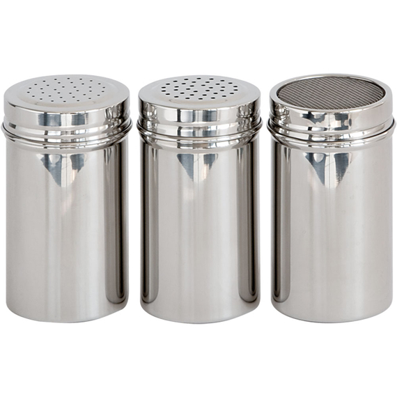 Stalgast Netzstreuer für Puderzucker, 0,4 Liter, Ø 70 mm, Höhe 130 mm Stalgast Netzstreuer für Puderzucker, 0,4 Liter, Ø 70 mm, Höhe 130 mm