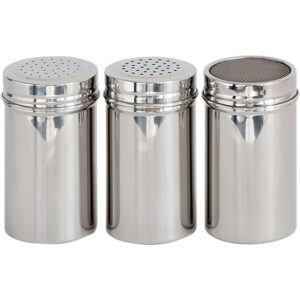 Stalgast Edelstahl Gewürzstreuer fein, 0,4 Liter, Ø 70 mm, Höhe 130 mm