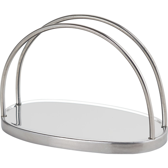 Serviettenhalter, aus Edelstahl, Höhe 75 mm 1 Serviettenhalter, aus Edelstahl, Höhe 75 mm