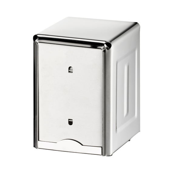 Serviettenspender für Spenderservietten, gefalzt auf 12x9 cm Serviettenspender für Spenderservietten, gefalzt auf 12x9 cm