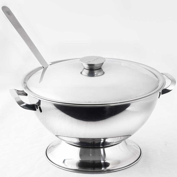 Stalgast Suppenterrine aus Edelstahl, 3 Liter 2 Stalgast Suppenterrine aus Edelstahl, 3 Liter