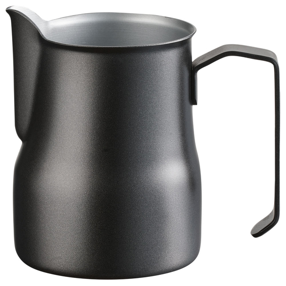 Stalgast Milchkännchen aus Edelstahl, emailliert, schwarz, 0,45 L Stalgast Milchkännchen aus Edelstahl, emailliert, schwarz, 0,45 L