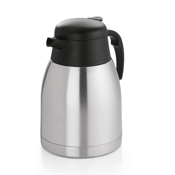 Was Germany Isolierkanne, 2 ltr., Ø 14 cm, Höhe 25 cm, doppelwandig, Chromnickelstahl Was Germany Isolierkanne, 2 ltr., Ø 14 cm, Höhe 25 cm, doppelwandig, Chromnickelstahl