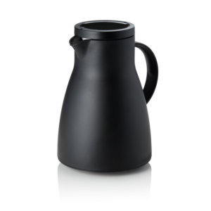 Was Germany Isolierkanne, 1 ltr., Ø 14,5 cm, Höhe 22 cm, schwarz, Polypropylen