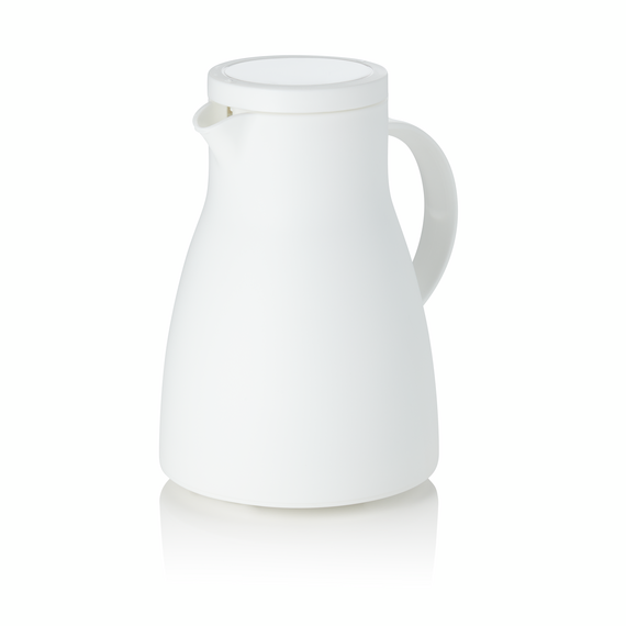 Was Germany Isolierkanne, 1 ltr., Ø 14,5 cm, Höhe 22 cm, weiß, Polypropylen Was Germany Isolierkanne, 1 ltr., Ø 14,5 cm, Höhe 22 cm, weiß, Polypropylen