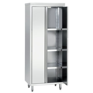 Bartscher Hochschrank 600, B800, 2FT, CNS
