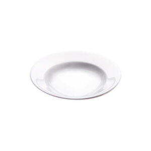 Tiefer Teller, reinweißes Hotelporzellan, Serie Isabell, Stalgast, Ø 200 mm