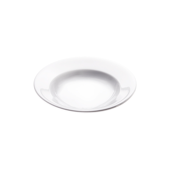 Tiefer Teller, reinweißes Hotelporzellan, Serie Isabell, Stalgast, Ø 200 mm Tiefer Teller, reinweißes Hotelporzellan, Serie Isabell, Stalgast, Ø 200 mm
