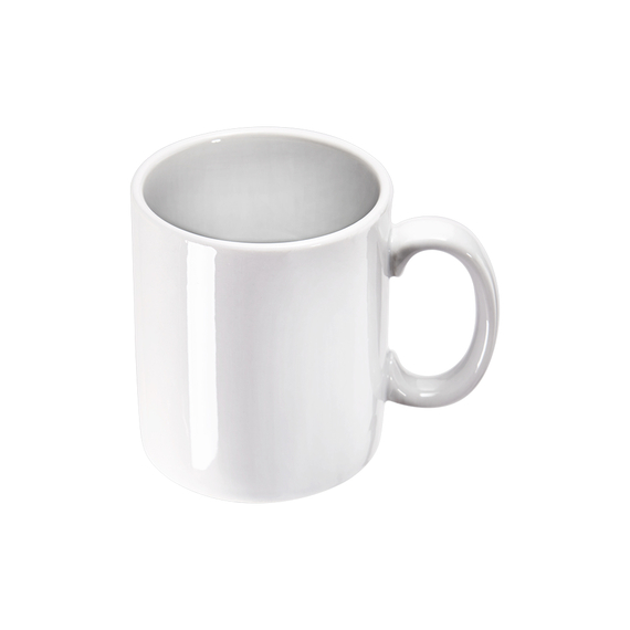 Becher mit Henkel, reinweißes Hotelporzellan, Serie Isabell, Stalgast, 300 ml Becher mit Henkel, reinweißes Hotelporzellan, Serie Isabell, Stalgast, 300 ml