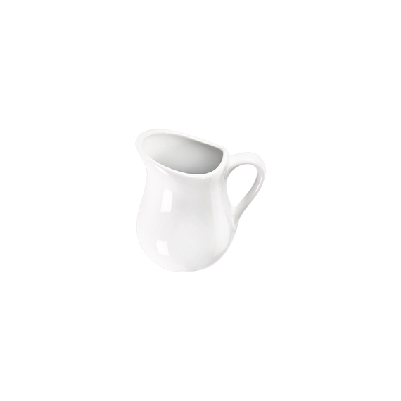 Milch-/Sahnegießer mit Henkel, Hotelporzellan, Serie Isabell, Stalgast Milch-/Sahnegießer mit Henkel, Hotelporzellan, Serie Isabell, Stalgast