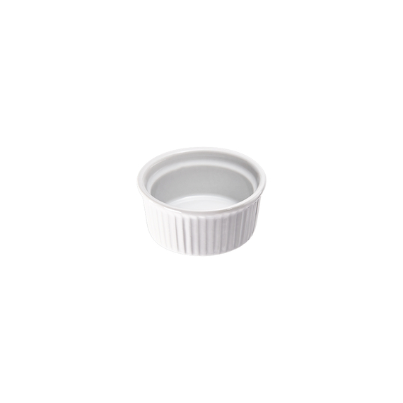 Auflaufförmchen, reinweißes Hotelporzellan, Serie Isabell, Stalgast, Ø 90 mm Auflaufförmchen, reinweißes Hotelporzellan, Serie Isabell, Stalgast, Ø 90 mm