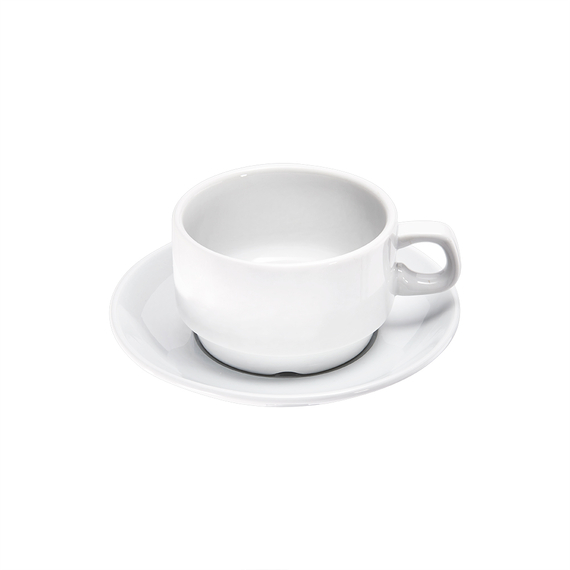 Kaffee-Obertassen, reinweißes Hotelporzellan, Serie Isabell, Stalgast, 0,2 Liter 1 Kaffee-Obertassen, reinweißes Hotelporzellan, Serie Isabell, Stalgast, 0,2 Liter
