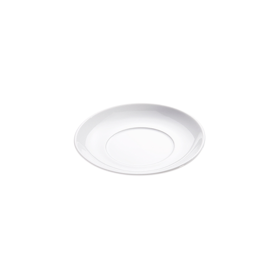 Untertasse für Kaffeetassen, reinweißes Hotelporzellan, Serie Isabell, Stalgast, Ø 155 mm Untertasse für Kaffeetassen, reinweißes Hotelporzellan, Serie Isabell, Stalgast, Ø 155 mm