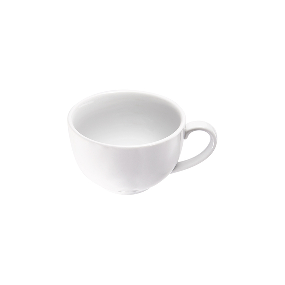 Cappuccino-Obertasse, reinweißes Hotelporzellan, Serie Isabell, Stalgast, 260 ml Cappuccino-Obertasse, reinweißes Hotelporzellan, Serie Isabell, Stalgast, 260 ml