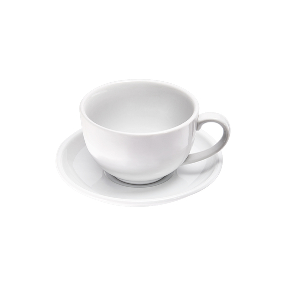 Cappuccino-Obertasse, reinweißes Hotelporzellan, Serie Isabell, Stalgast, 260 ml 1 Cappuccino-Obertasse, reinweißes Hotelporzellan, Serie Isabell, Stalgast, 260 ml